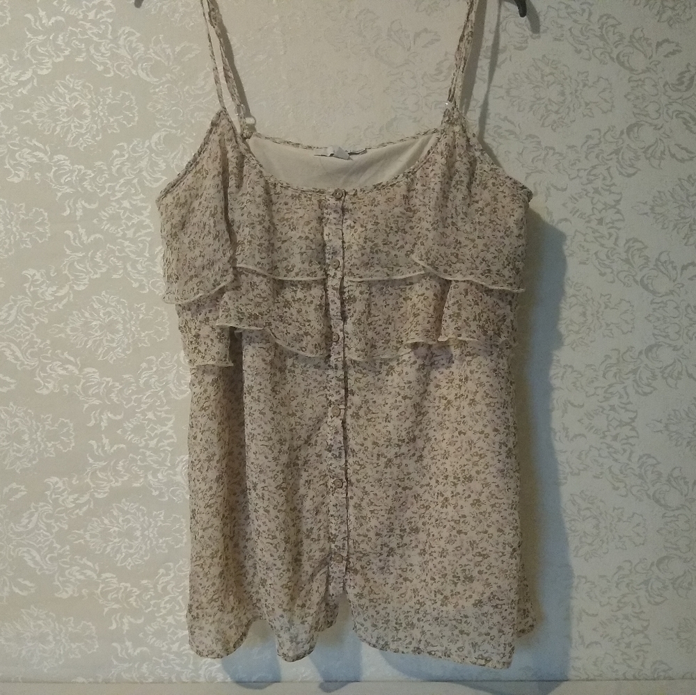 COPY - Lucy & Laurel Floral Print Tank Size XL